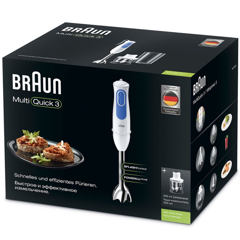 BRAUN Stavmixer MQ3020 Pesto P-Plus