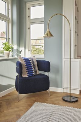 Hübsch Pipe Golvlampa Mässing 60xh168cm, E27