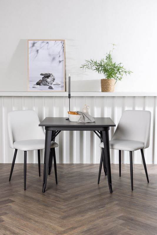 Venture Home Matgrupp Tempe med stolarna Night