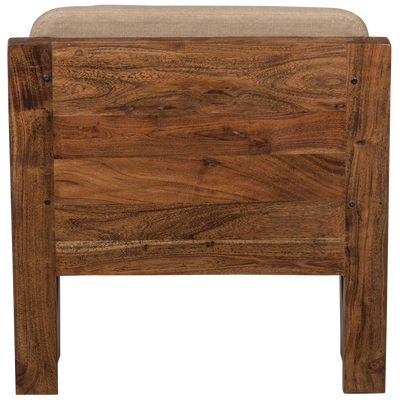 WOOOD Opulent Fåtölj i Bouclé och Trä