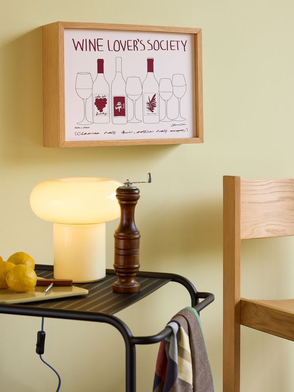 Hübsch Hues Bordslampa Ljusgrön