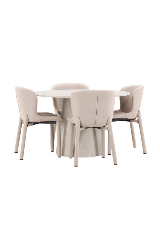 Venture Home Matbord Lanzo med Astoria Stol