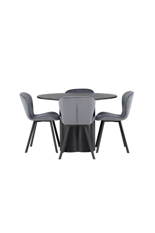 Venture Home Matgrupp Olivia med stolarna Lilja