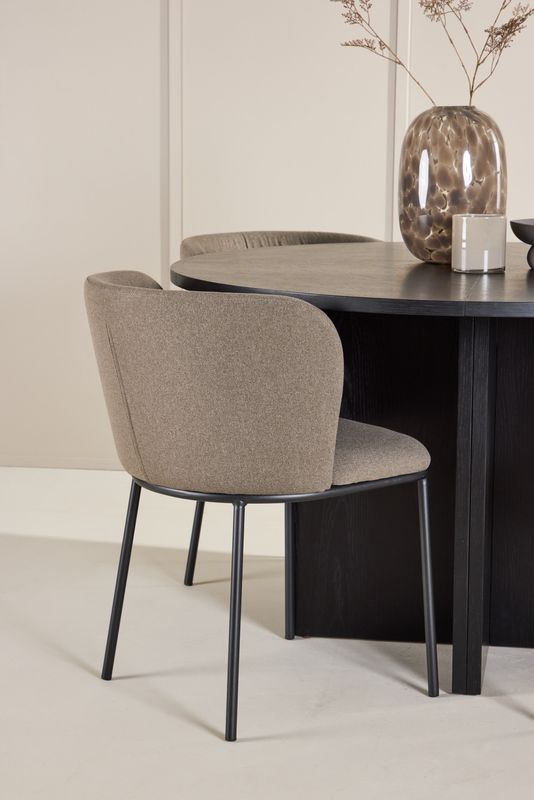 Venture Home Matbord Strada med Edina Stol