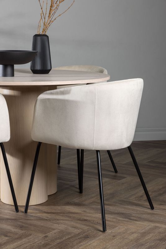 Venture Home Olivia Rund Matgrupp