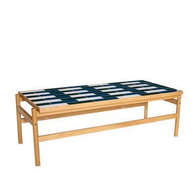 Hübsch Motif Soffbord Flerfärgat 132x61xh44cm Svart