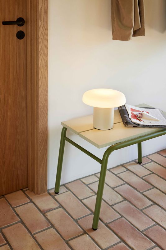 Hübsch Ateliers Bordslampa Sand/Vit