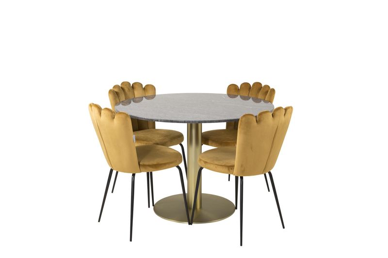 Venture Home Estelle Rund Matgrupp