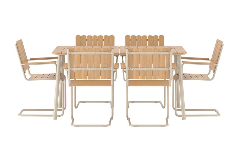 Venture Home Holmsund Matgrupp Beige