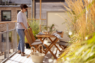 Brafab Turin Matstol Natur Teak