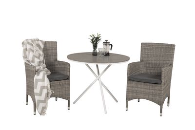 Venture Home Matgrupp Parma med stolarna Malin