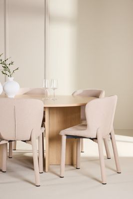 Venture Home Matbord Strada med Astoria Stol