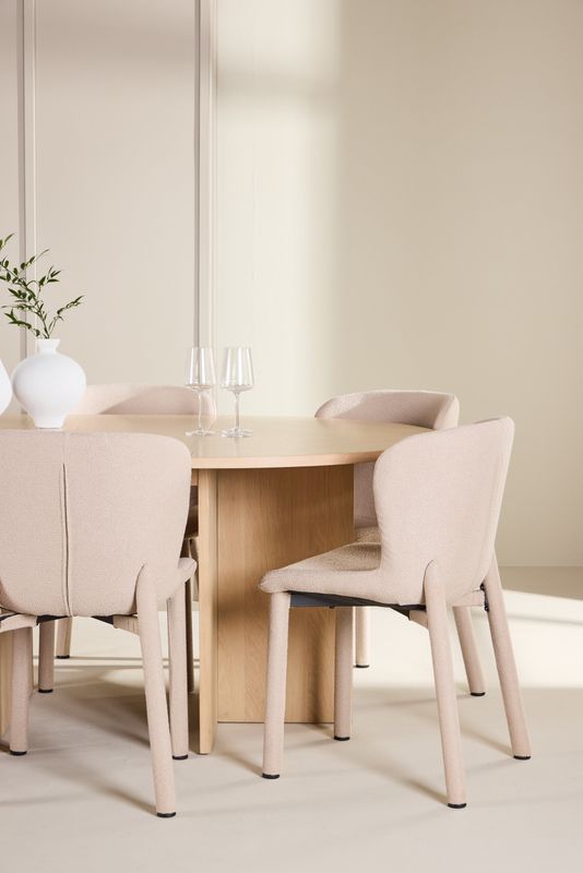 Venture Home Matbord Strada med Astoria Stol