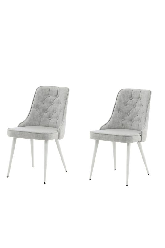 Venture Home Velvet Deluxe Matstol 2-pack