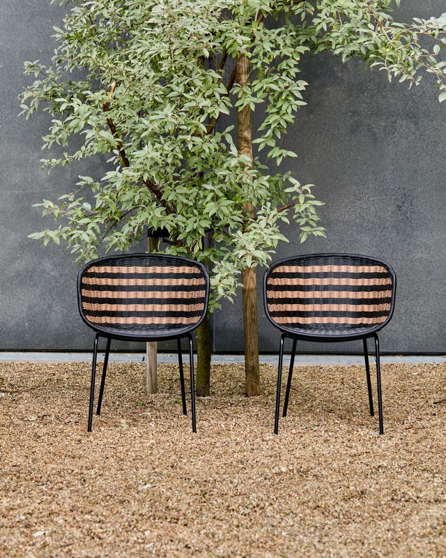 House Doctor Hapur Stol Natur/Svart