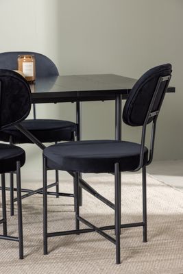 Venture Home Matgrupp Astrid med stolarna Stella