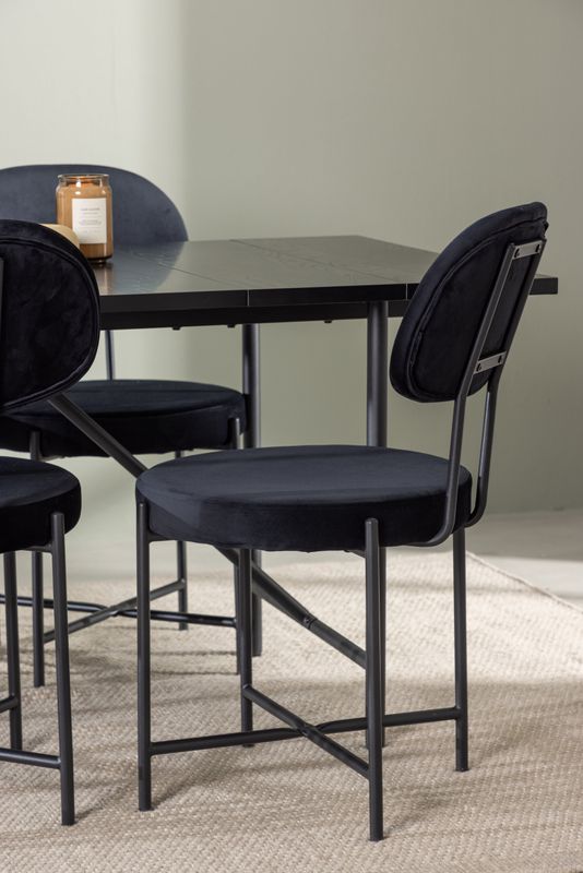 Venture Home Matgrupp Astrid med stolarna Stella