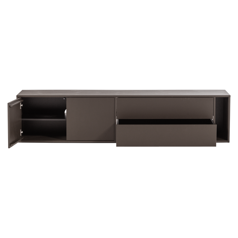 Vtwonen Settle Down TV-bänk 200 cm Furu Mellanbrun