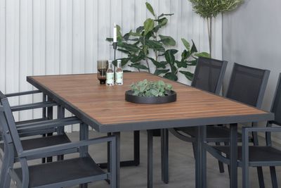 Venture Home Khung, Copacabana Matgrupp Svart Natur