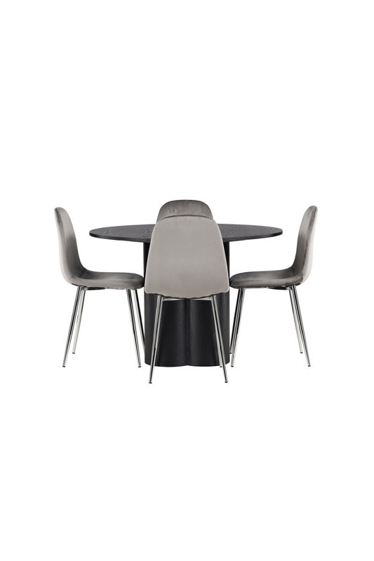 Venture Home Matgrupp Olivia med Stolarna Eva