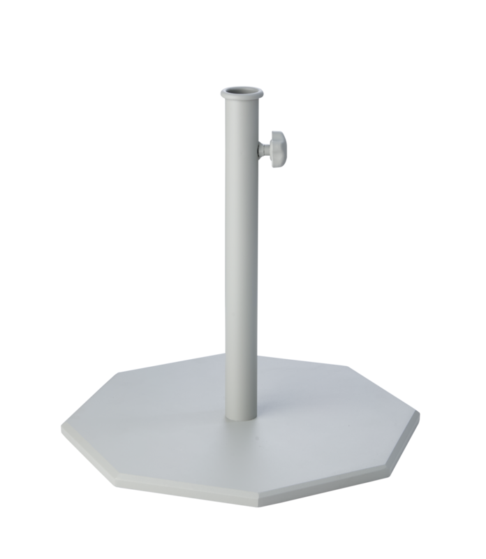 Brafab Gatsby parasollfot 16kg ljusgrå