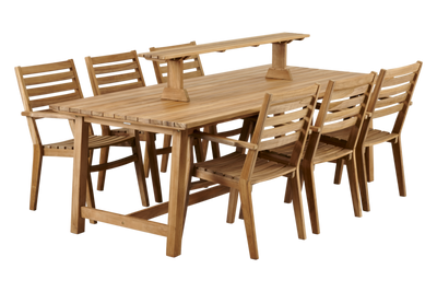 Brafab Keros bordshylla i teak