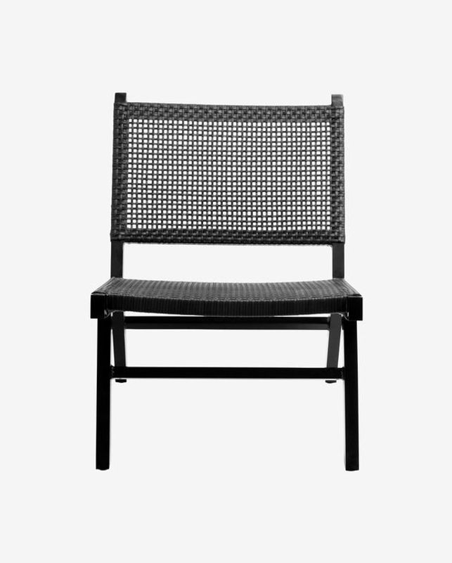 Nordal VASAI lounge stol, svart