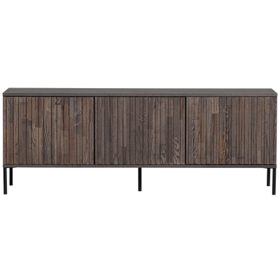 WOOOD New Gravure TV-bänk 150 cm i askfanér, espresso