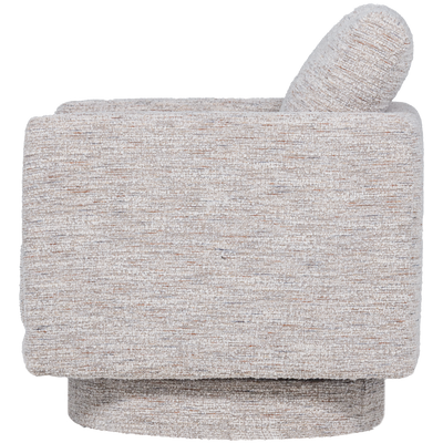 WOOOD Oska Snurrfåtölj Naturlig Melange