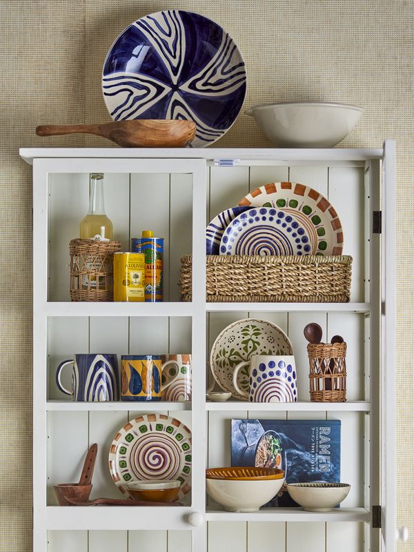 Bloomingville Wila Skåp, Vit, Granträ