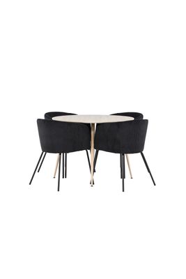 Venture Home Plaza Matbord med Berit Matstol