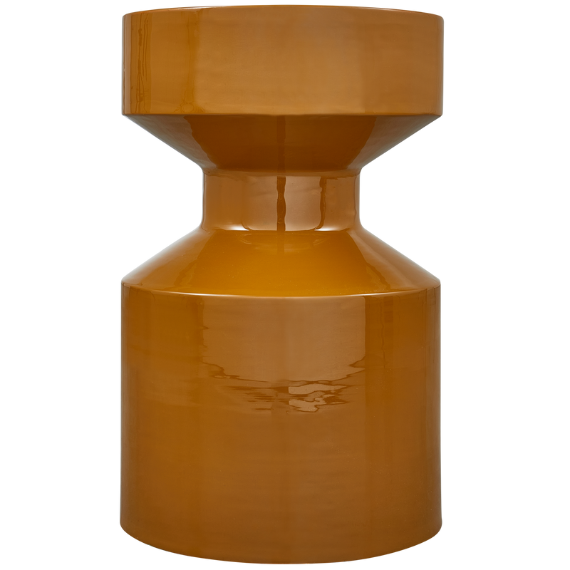 WOOOD FERRY Sidobord i Metall, Honungsgul