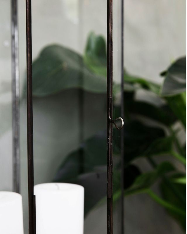 House Doctor Narrow Lykta Mörk Antik Dark