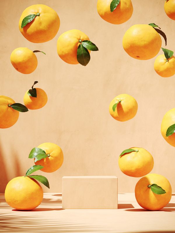 Venture Home Lemons Poster Beige