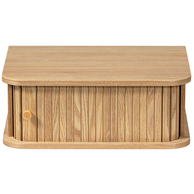 WOOOD Jena Väggmonterat Sängbord Natur