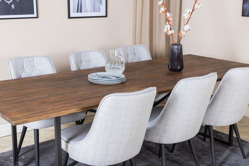 Venture Home Padang,Velvet Deluxe Rektangulär Matgrupp