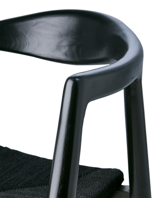 Affari of Sweden PORTLAND Karmstol, Svart 60x43x78 cm