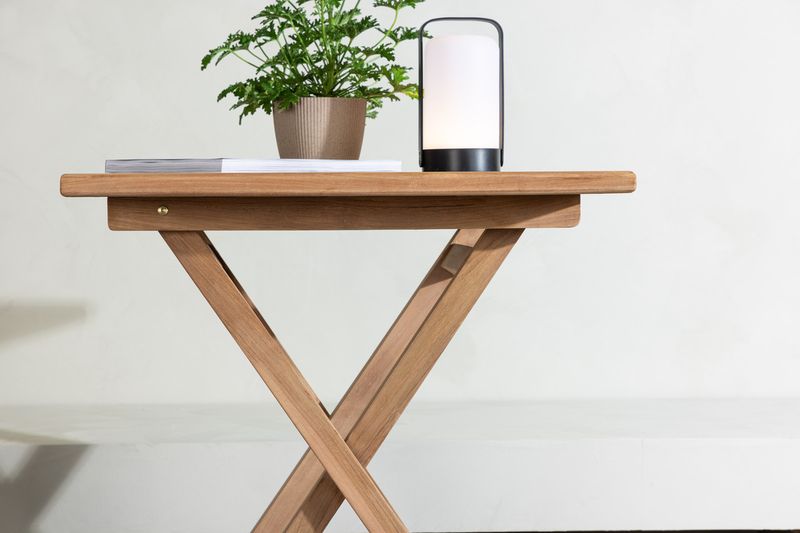 Venture Home Kenya Cafebord 70 x 70 x 75 Natur