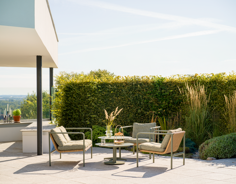 Brafab Peace Lounge Soffbord 80 cm Nordic Green