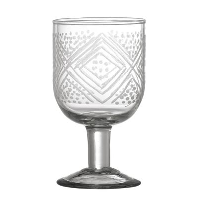 Creative Collection Kiyomi Wine Glas, Clear, Recycled Glas - 6-pack
