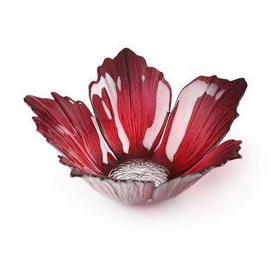 Målerås Fleur Skål stor, rödrosa