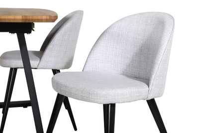 Venture Home Matgrupp Inca med stolarna Velvet