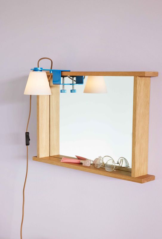 Hübsch Forma Spegel Natural 40x8xh60cm