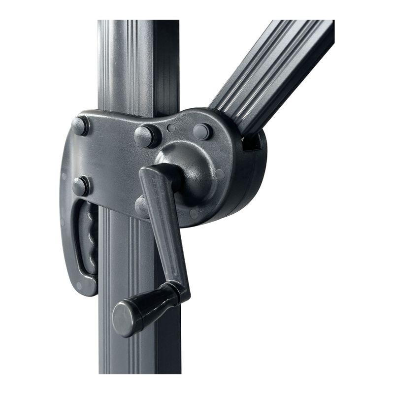 House Nordic Baza hängande parasoll Svart