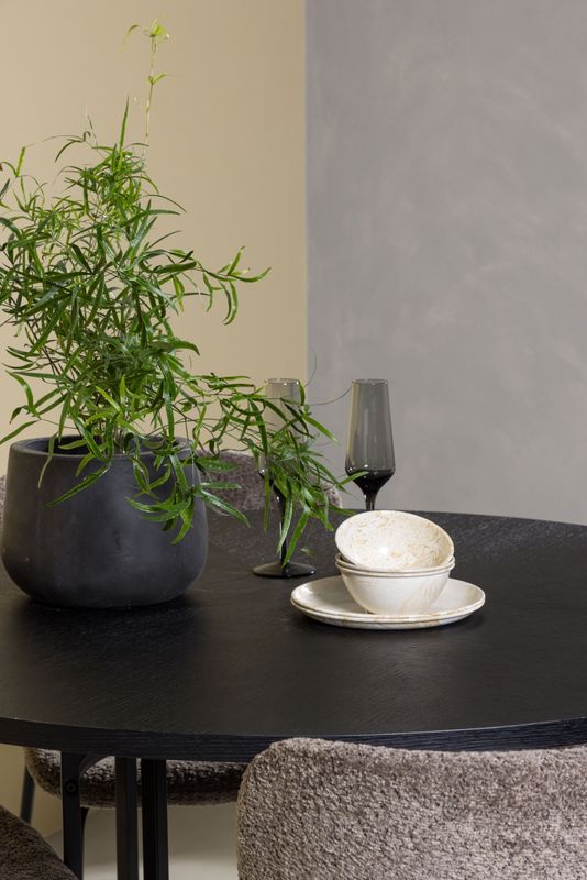 Venture Home Matgrupp Copenhagen med 4st matstolar Modesto