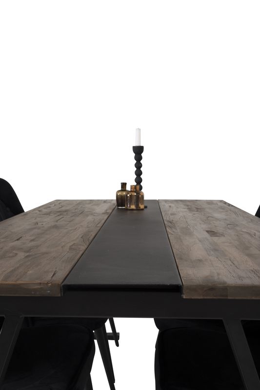 Venture Home Matgrupp Jakarta med Velvet Deluxe Stolar