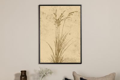 Venture Home Plant art Poster Beige