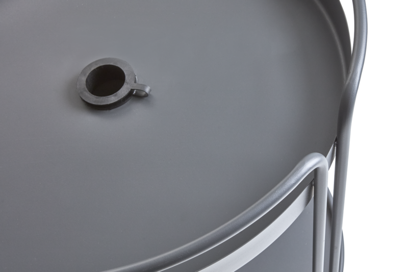 Brafab SHADY Sidobord - Antracit