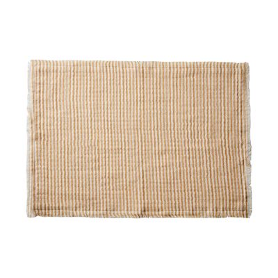 Affari of Sweden LINE Tallriksunderlägg, Gul/vit 8-pack