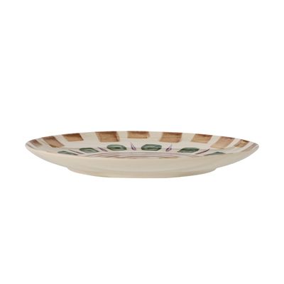 Bloomingville Shama Tallrik, Grön, Stengods - 6-pack